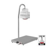 Warmhoudplaat met warmhoudlamp 1/1 GN