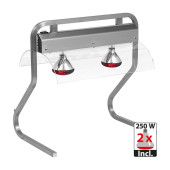 Octalux warmhoudbrug 680 mm - 2/1 GN