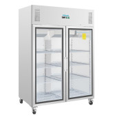 Polar 2-deurs koelkast met glazen deuren - 1200 liter - CW198
