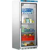 Saro enkeldeurs glasdeur koelkast 2/1 GN, HK 600 GD