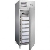 Saro enkeldeurs RVS vis koelkast, GN 600 TNF